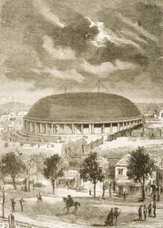 Das Mormonentabernakel, ca. 1870, aus 